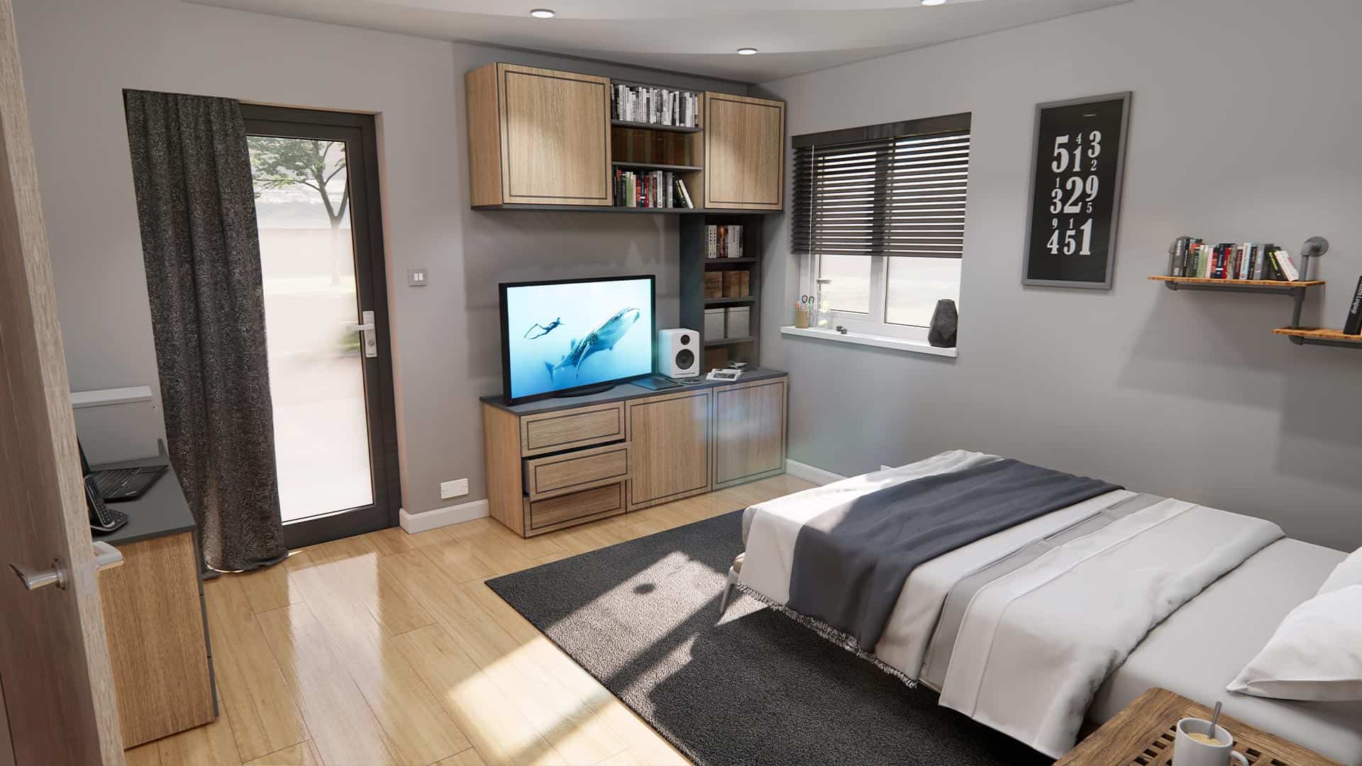 home adaptions by RISE. Image of an adapted room