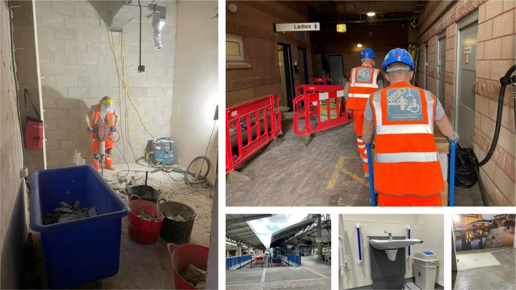 Changing Places Toilet Installed at Manchester Airport Station