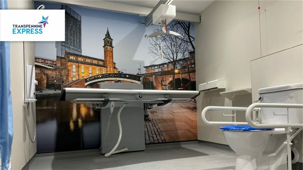 Changing Places Toilet Installed at Manchester Airport Station