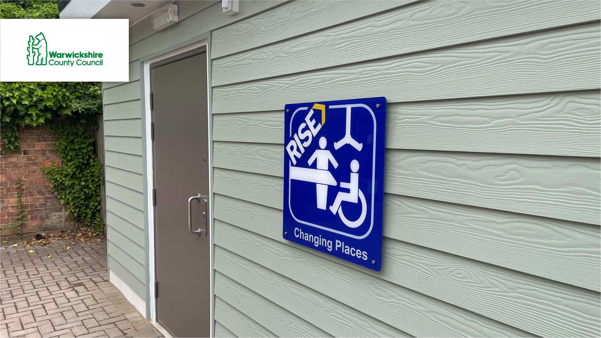 Modular Changing Places Toilet at Kingsbury Waterpark