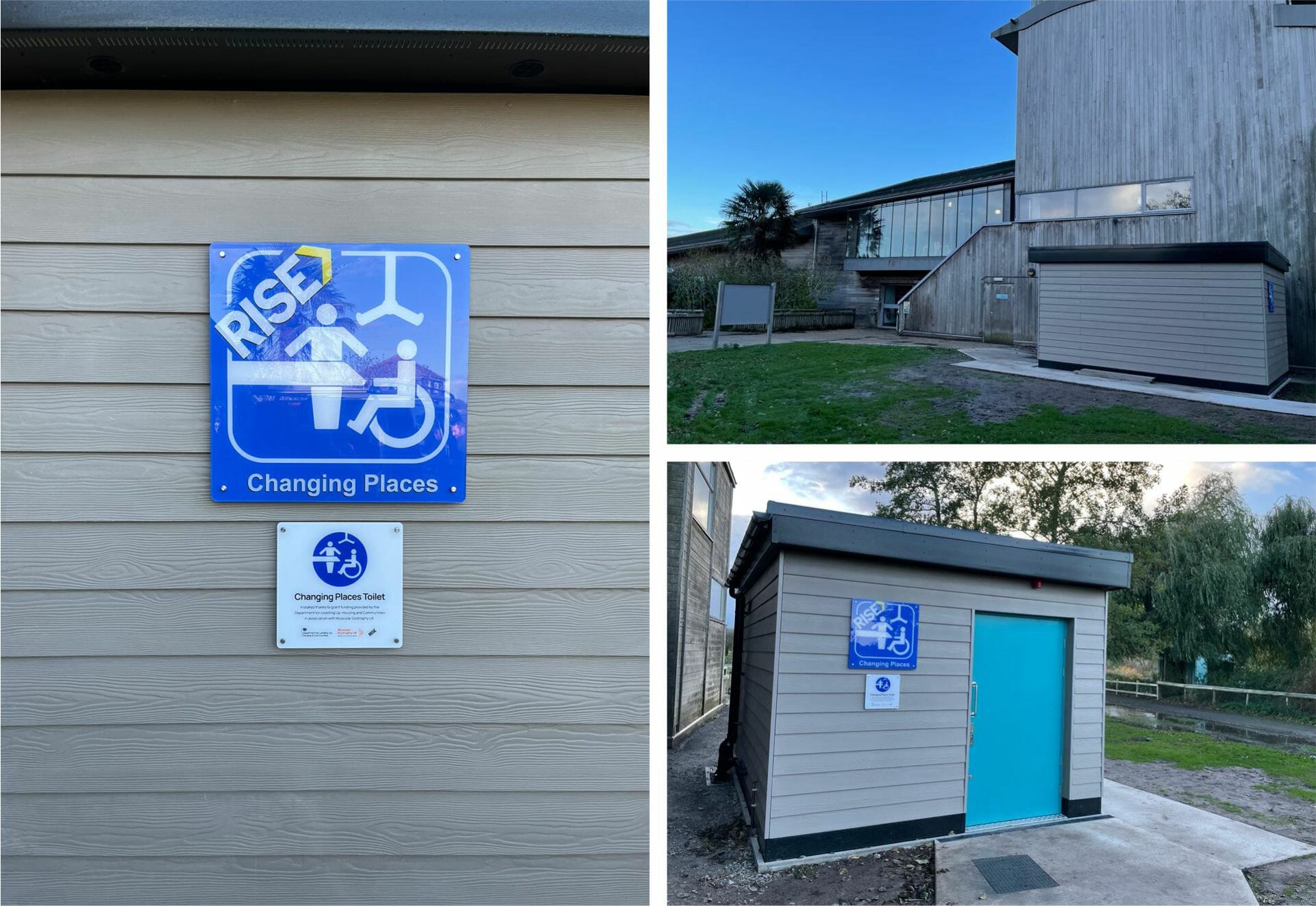 Modular Changing Places facility at WWT