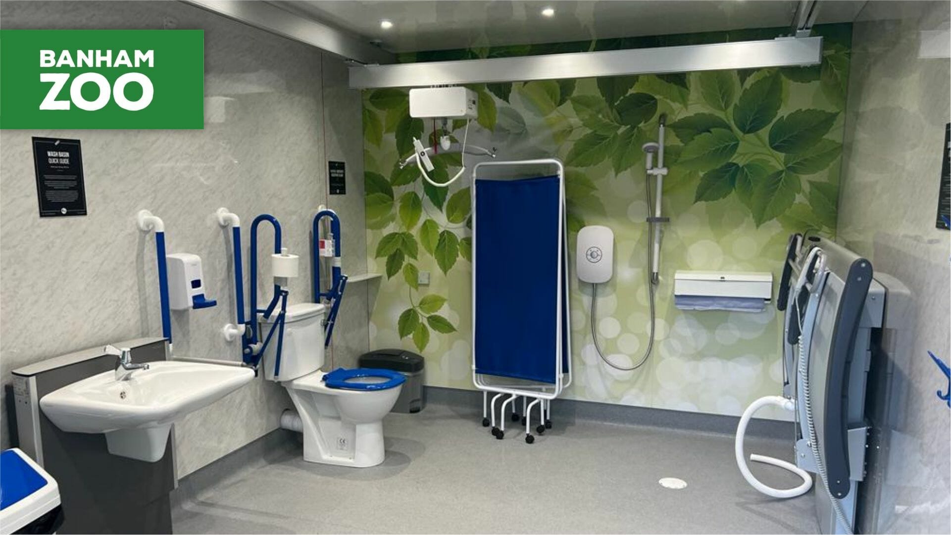Modular Changing Places toilet, Banham Zoo