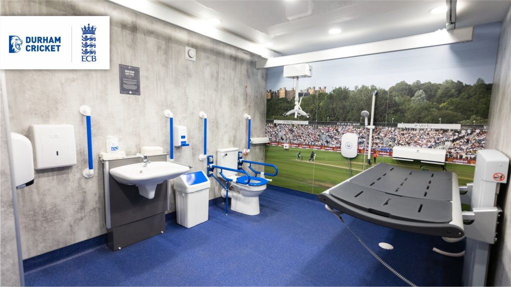 Durham County Cricket Club's new Changing Places Toilet