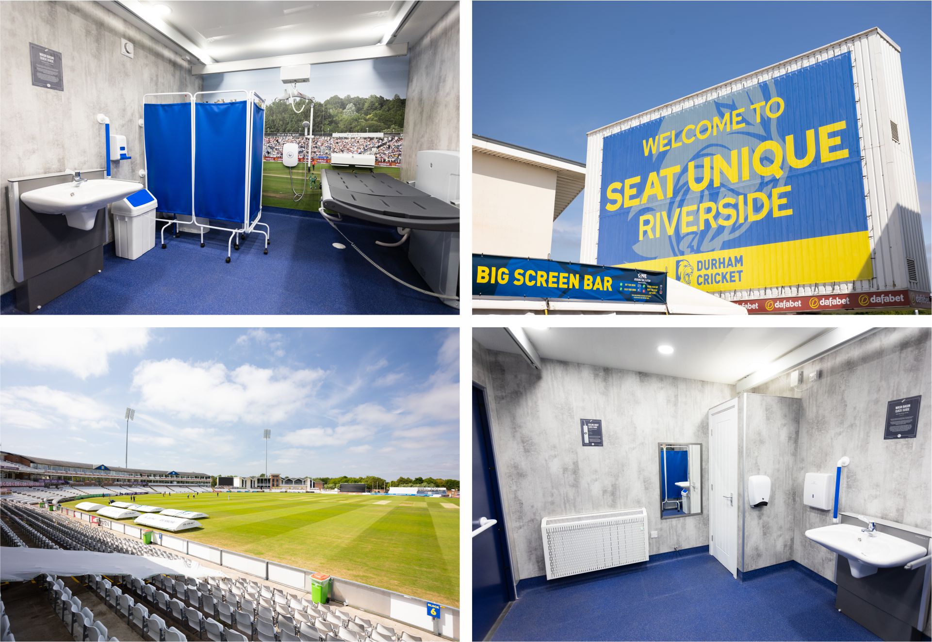New Changing Places Toilet at Durham County Cricket Club