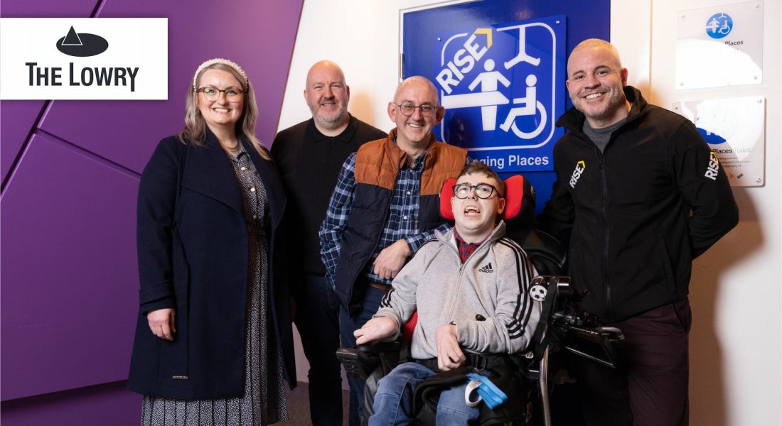 New Changing Places toilet at The Lowry Theatre