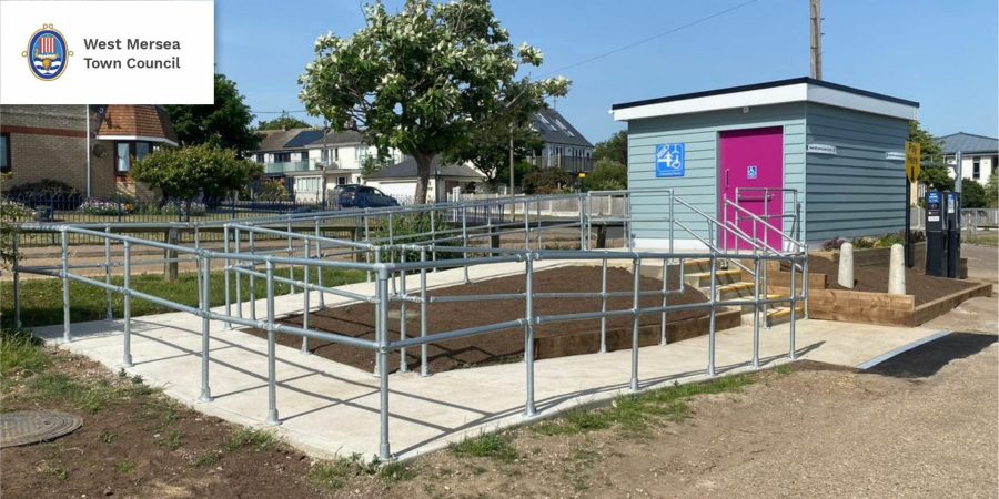 Image of a amp and Changing Places to make a sports stadium more accessible